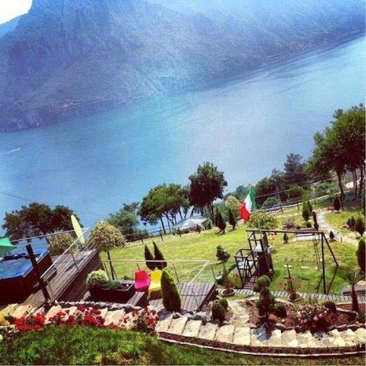 Il parco sottostante il Panoramico